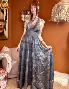 Zamira Vintage Silk Dress