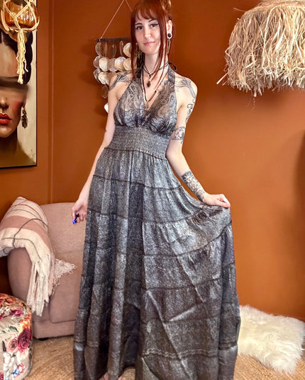 Zamira Vintage Silk Dress