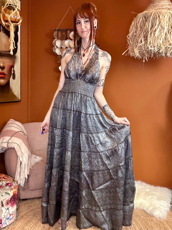 Zamira Vintage Silk Dress