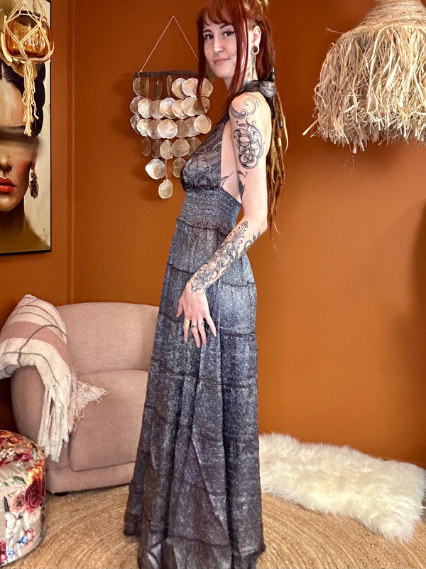 Zamira Vintage Silk Dress