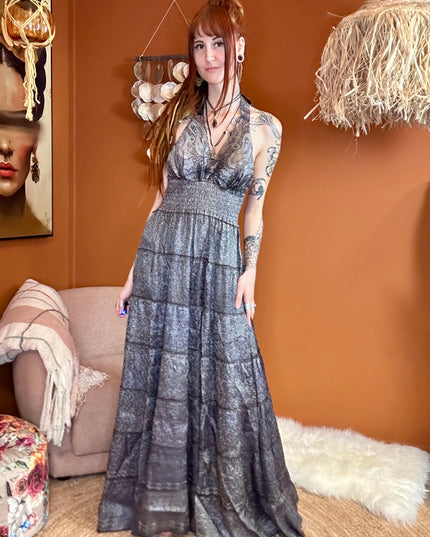 Zamira Vintage Silk Dress