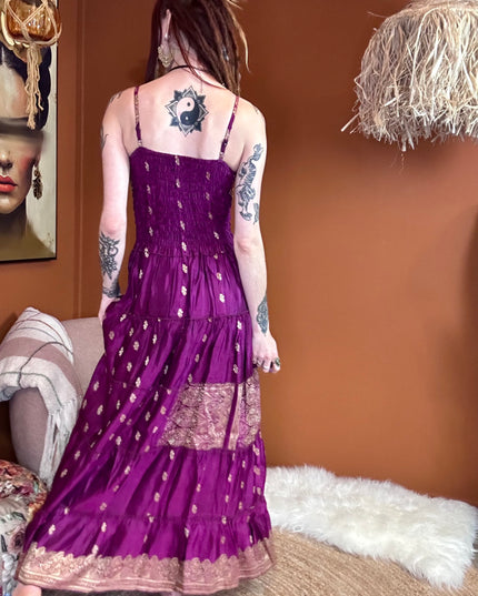 Zamira Vintage Silk Dress