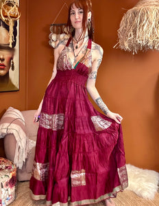 Zamira Vintage Silk Dress