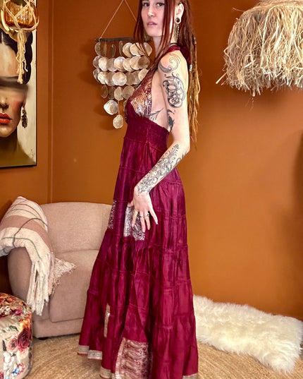 Zamira Vintage Silk Dress