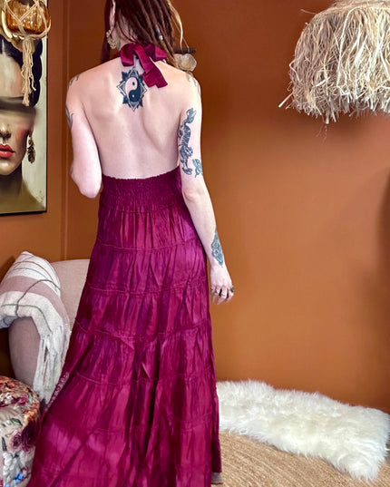 Zamira Vintage Silk Dress