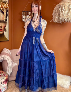 Zamira Vintage Silk Dress