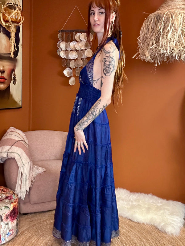 Zamira Vintage Silk Dress