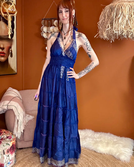 Zamira Vintage Silk Dress