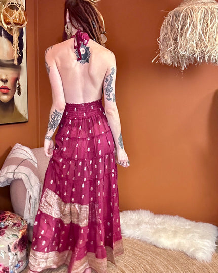 Zamira Vintage Silk Dress