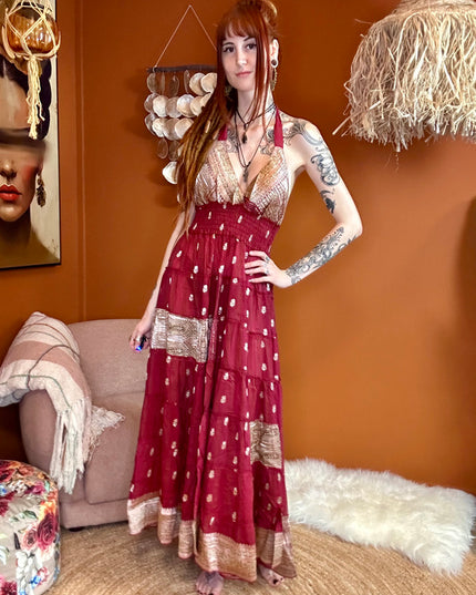 Zamira Vintage Silk Dress