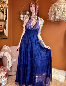 Zamira Vintage Silk Dress