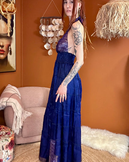 Zamira Vintage Silk Dress