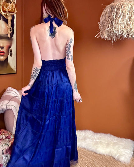 Zamira Vintage Silk Dress