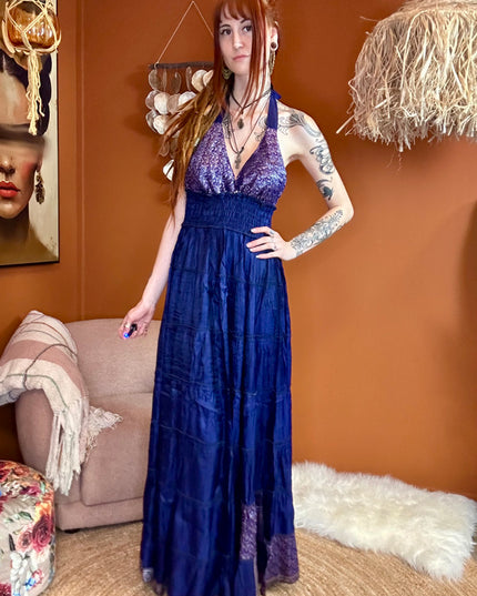 Zamira Vintage Silk Dress