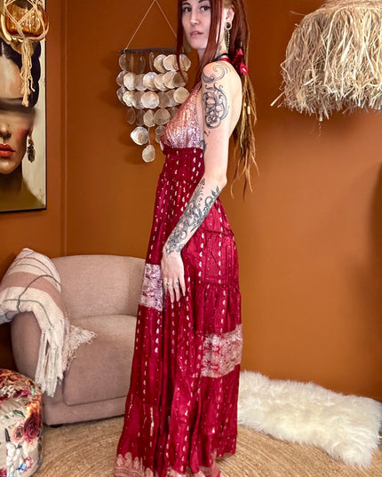 Zamira Vintage Silk Dress