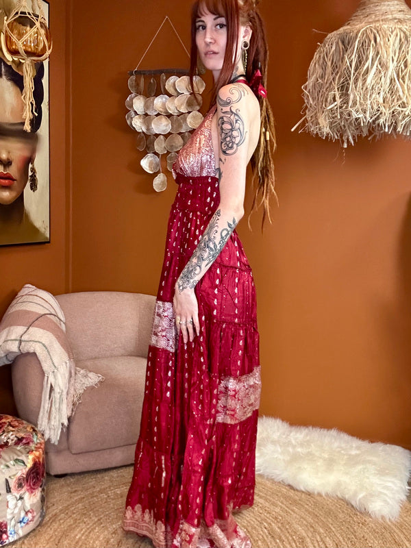 Zamira Vintage Silk Dress