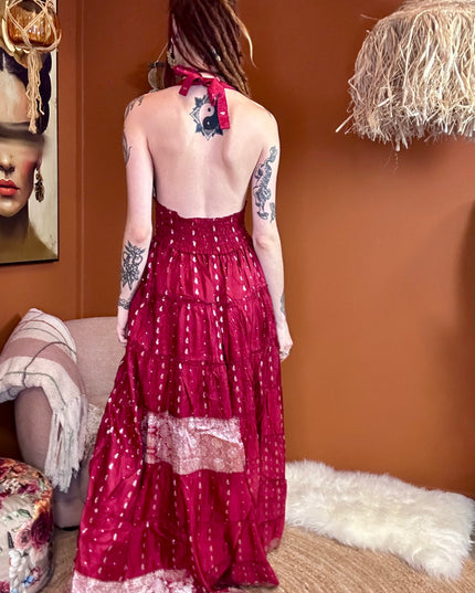 Zamira Vintage Silk Dress