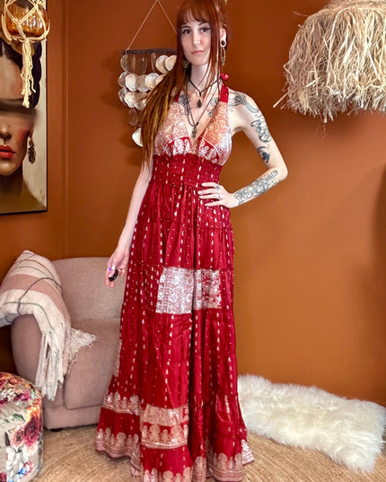 Zamira Vintage Silk Dress