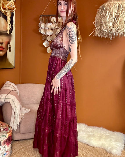 Zamira Vintage Silk Dress