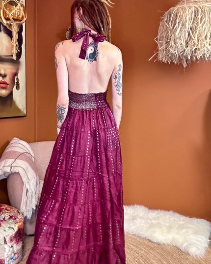 Zamira Vintage Silk Dress