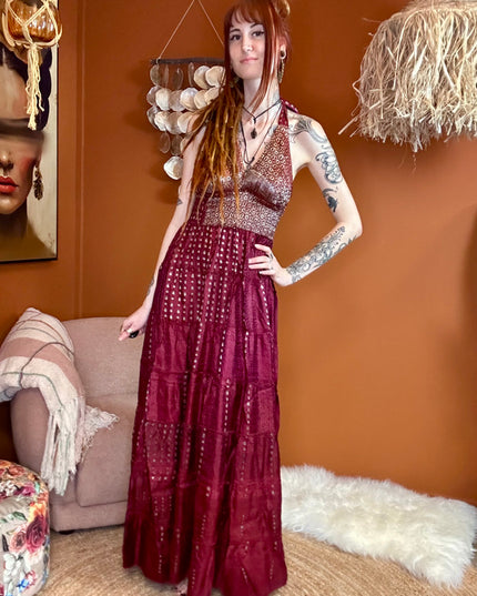 Zamira Vintage Silk Dress