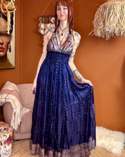 Zamira Vintage Silk Dress