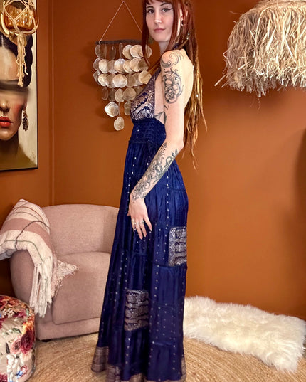 Zamira Vintage Silk Dress