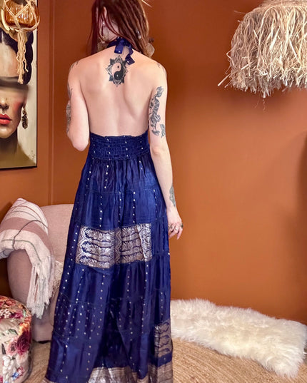 Zamira Vintage Silk Dress