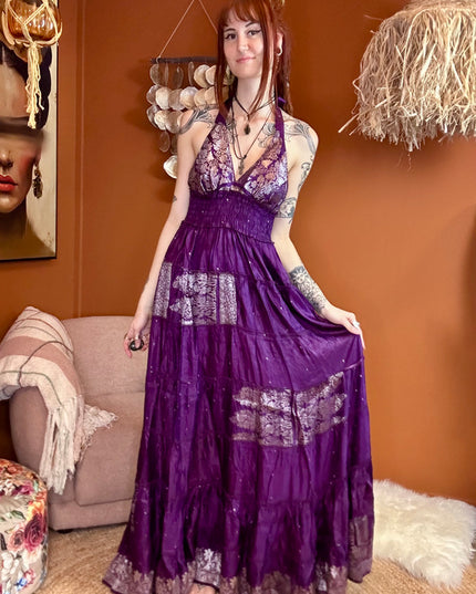 Zamira Vintage Silk Dress