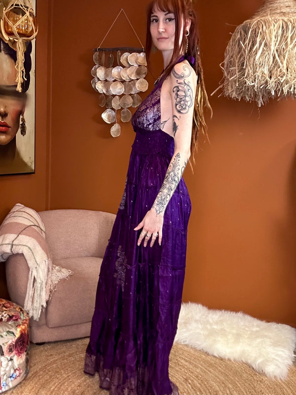 Zamira Vintage Silk Dress