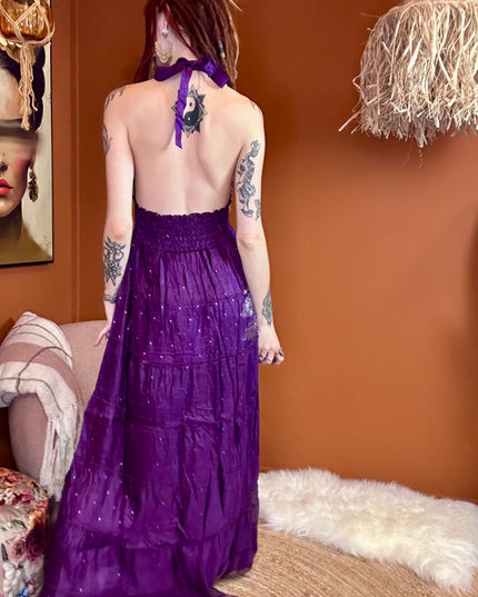 Zamira Vintage Silk Dress