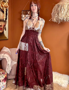 Zamira Vintage Silk Dress