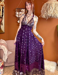 Zamira Vintage Silk Dress