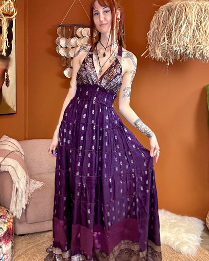 Zamira Vintage Silk Dress