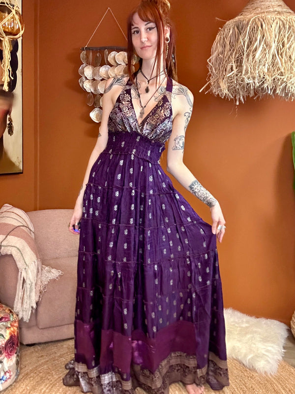 Zamira Vintage Silk Dress