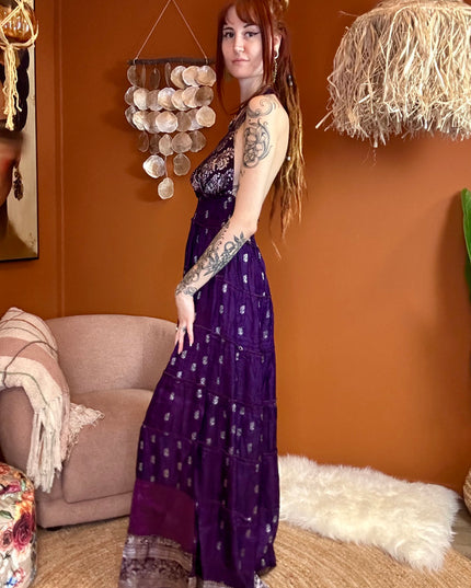 Zamira Vintage Silk Dress