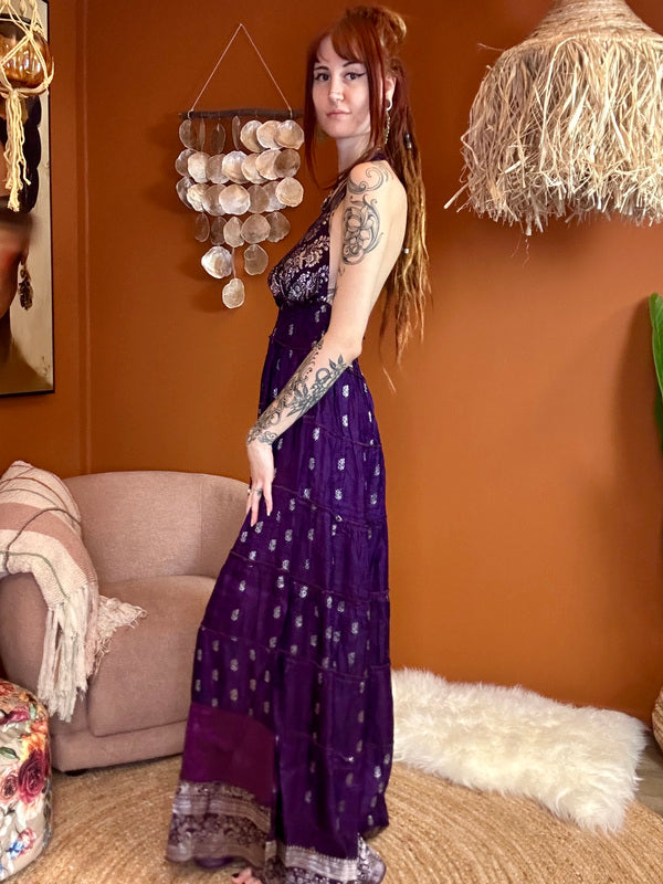 Zamira Vintage Silk Dress