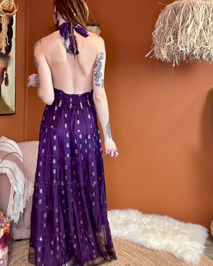 Zamira Vintage Silk Dress