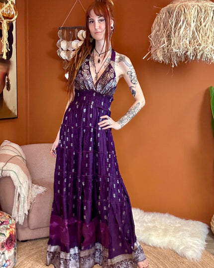 Zamira Vintage Silk Dress