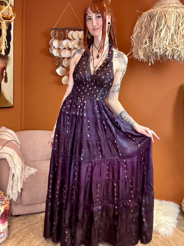 Zamira Vintage Silk Dress