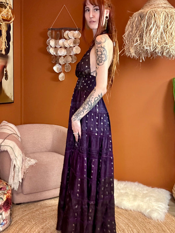 Zamira Vintage Silk Dress