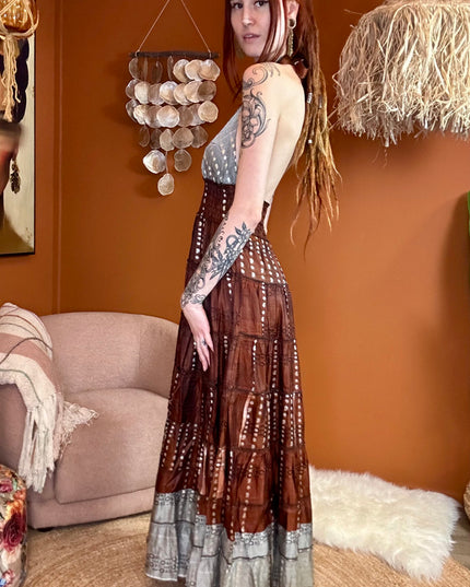 Zamira Vintage Silk Dress