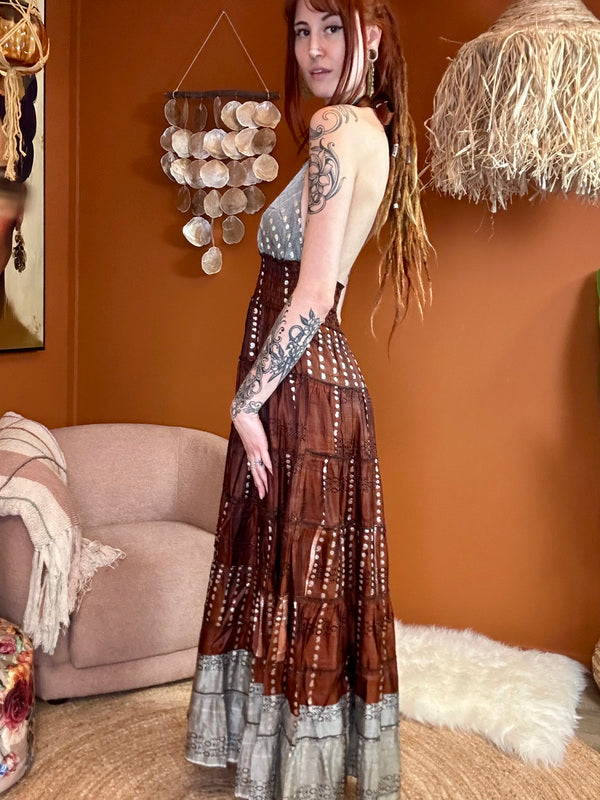 Zamira Vintage Silk Dress