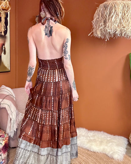 Zamira Vintage Silk Dress