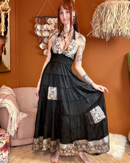 Zamira Vintage Silk Dress