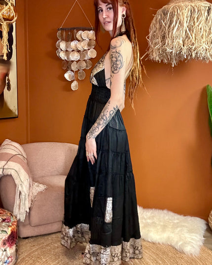 Zamira Vintage Silk Dress