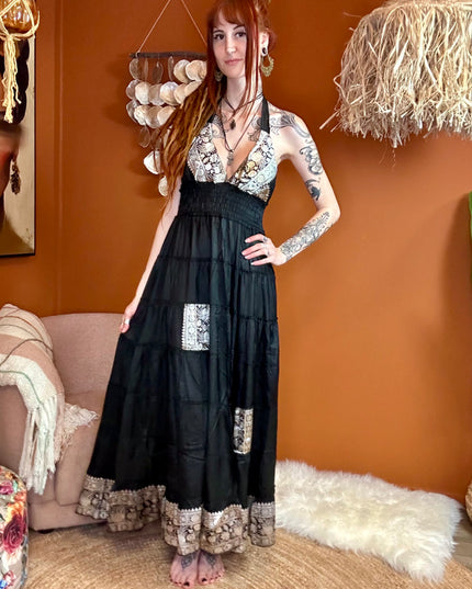 Zamira Vintage Silk Dress