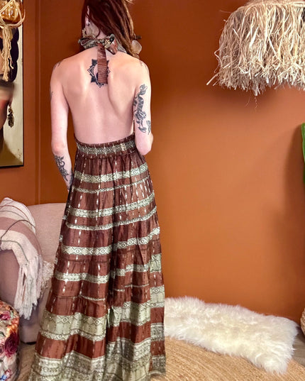 Zamira Vintage Silk Dress