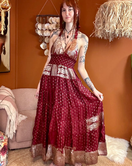 Zamira Vintage Silk Dress