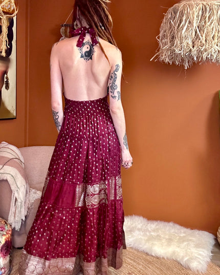 Zamira Vintage Silk Dress